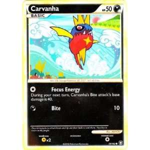  Pokemon   Carvanha (59)   HS Triumphant Toys & Games