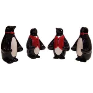 Penguin Placecard Holder s   set of 4   by New Creative 
