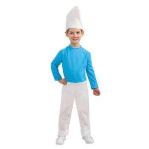  Childs Smurf Costume Size Small (4 6) 