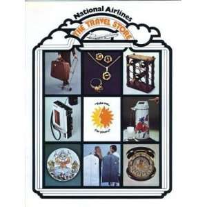  National Airlines Travel Store Magazine 1970s Everything 