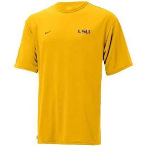   LSU Tigers Gold Performance Basic Loose T shirt