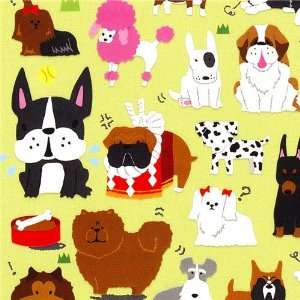  cute small stickers with different dogs Japan Toys 