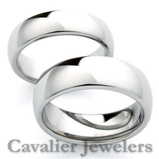   rings of our classic domed comfort fit tungsten carbide rings men s