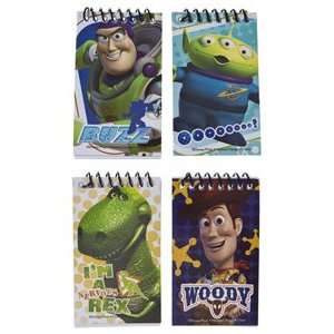    Disneys Toy Story 4 Pack Mini Spiral Notebooks Toys & Games