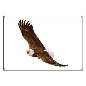  Banner Bald Eagle Flying 