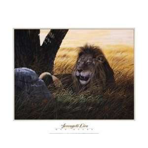  Don Balke   Serengeti Lion Canvas
