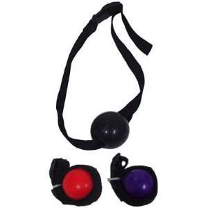  Silicone Ball Gag, Red