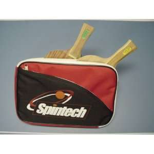  Spintech Dual Racket Case   Red