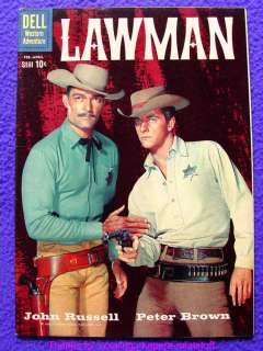 1960 Lawman #3 ,,, John Russell & Peter Brown  