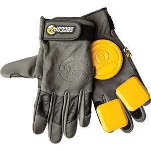 Sector 9 Surgeon Slide Gloves S/M Charcoal/Black  Sports 