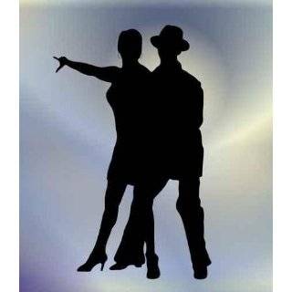 Ballroom Dance 3   18H x 16W   Peel and Stick Wall Decal by 