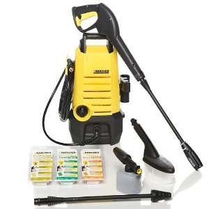  Karcher 1500 PSI Pressure Washer with Attachments and 36 