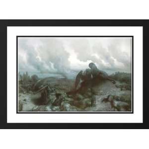  Dore, Gustave 40x28 Framed and Double Matted The Riddle of 