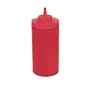   32 Ounce, Wide Mouth, Plastic, Red (6 pieces/Unit)