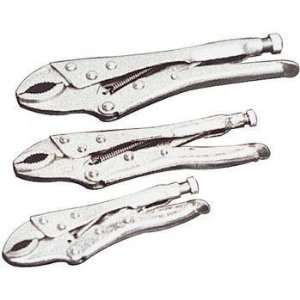  3 Piece Milled Jaw Easy Lock Grip Pliers Set Case Pack 10 