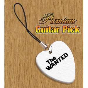  Wanted (Band) Mobile Phone Charm Bass Guitar Pick Both 