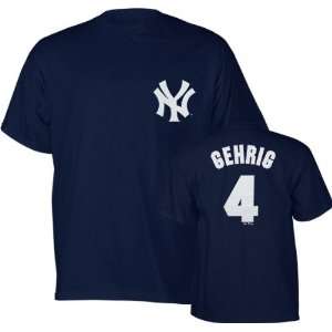   York Yankees #4 Cooperstown Name and Number T Shirt