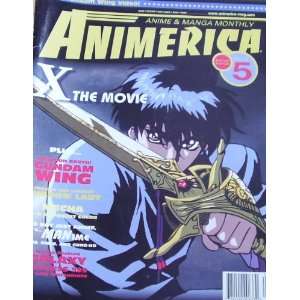   Magazine Volume 8 No 5 X the Movie Gundam Wing Manime 