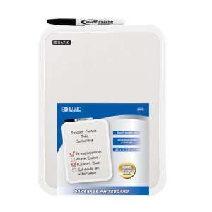  BAZIC 8.5 X 11 Dry Erase Board w/ Marker (6010 12P 