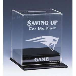  NFL New England Patriots Saving For My Game Bank 