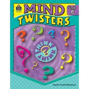   Pack TEACHER CREATED RESOURCES MIND TWISTERS GR 6 