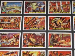 MARS ATTACKS 55 CARD SET + WRAPPER CARD◆  