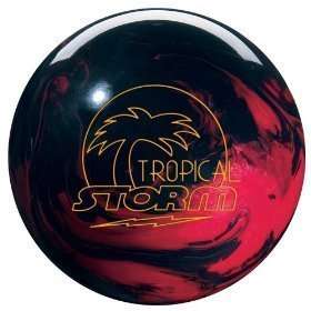 16# Tropical Storm Bowling Ball Red/Black NEW IN BOX  