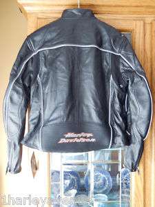 Harley Davidson Leather Jacket Perforated Atmosphere XL  