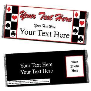   Personalized Photo Candy Bar Wrappers   Qty 12