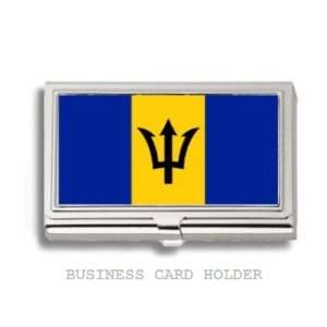  Barbadian Barbados Flag Business Card Holder Case 