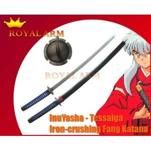     Tessaiga Iron crushing Fang Katana Sword