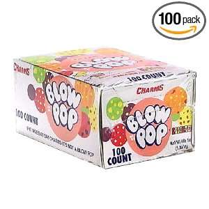 Blow Pops Assorted Popss (Pack of 100) Grocery & Gourmet Food