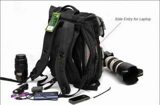 SLR DSLR Camera Laptop Backpack Traveling Bag Canon EOS Nikon Sony 