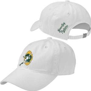 Reebok Green Bay Packers Womens White Retro Slouch Hat Adjustable 