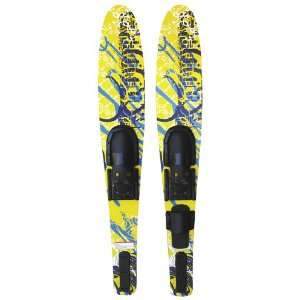  Kidder Shaped Junior Skis 54 Yellow