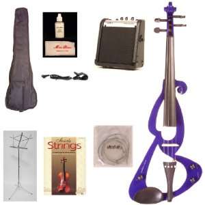 Music Basics Electric Violin   Purple (VLN E10 Purple 10 