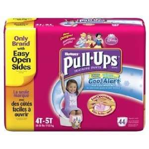  Huggies Pull ups 4T/5T Girl Training Diapers 19 Count (4 