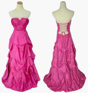 CITY TRIANGLES $200 Fuchsia Juniors Prom Evening Gown 3 NW  