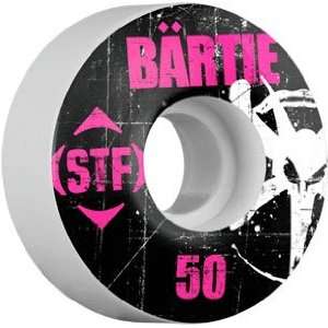  Bones Bartie STF Rocker 50mm Skateboard Wheels (Set Of 4 