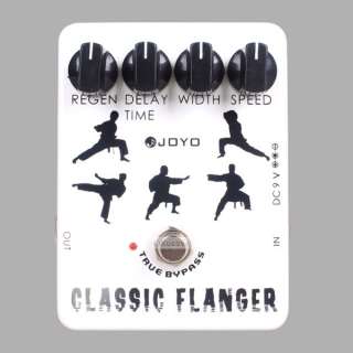 JOYO Classic Flanger Guitar Effects Pedals + 9V Battery (OT191)