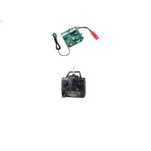  Circuit board + transmitter uj372 02 SKYWOLF 338  02 Syma 