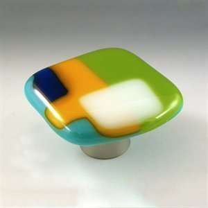  Grace White Glass CFB Color Form Knob