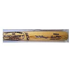  Dom DiMaggio Autographed Baseball Bat   Louisville Slugger 