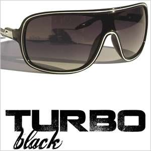 Mens Aviator Sunglasses Turbo Shades White Sunnies 1980  
