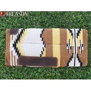  Hilasonwestern New Zealand Wool Saddle Blanket With Thick 