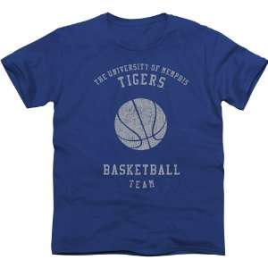 Memphis Tigers Club Slim Fit T Shirt   Royal Blue  Sports 