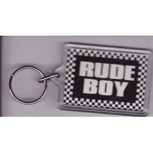  Rude Boy Plastic Key Chain / Keychain 