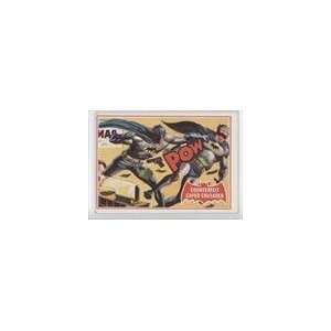 1966 Batman A Series   Red Bat (Trading Card) #42A   Counterfeit Caped 