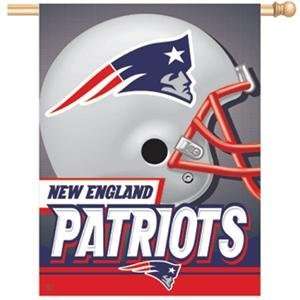  New England Patriots NFL Vertical Flag (27x37) Sports 