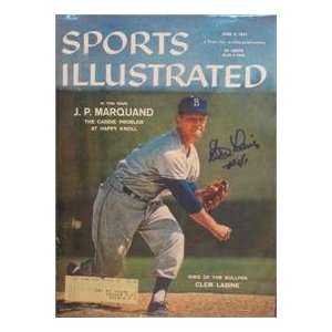  Clem Labine autographed Sports Illustrated Magazine 